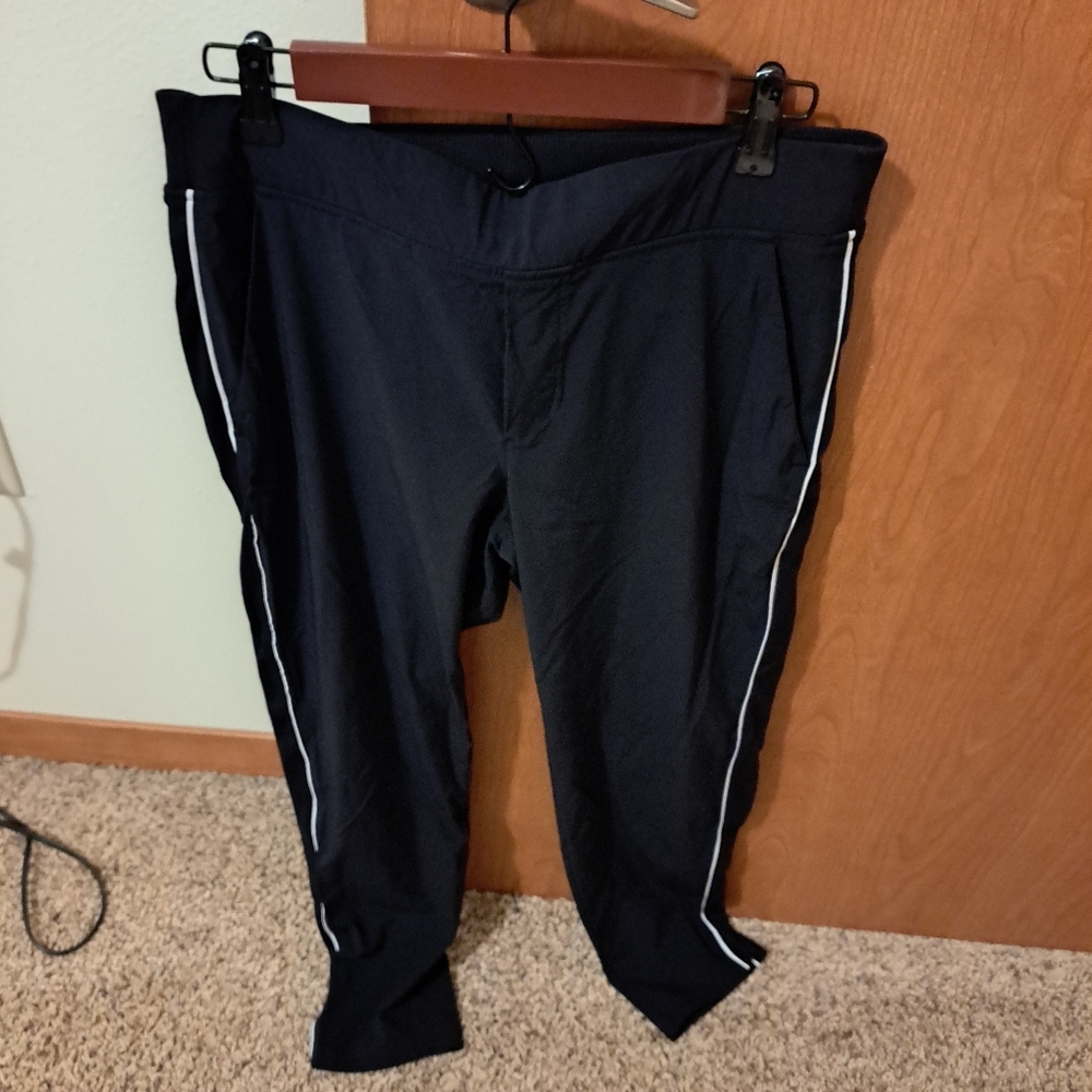 Athleta Brooklyn Pants Tuxedo style size 8